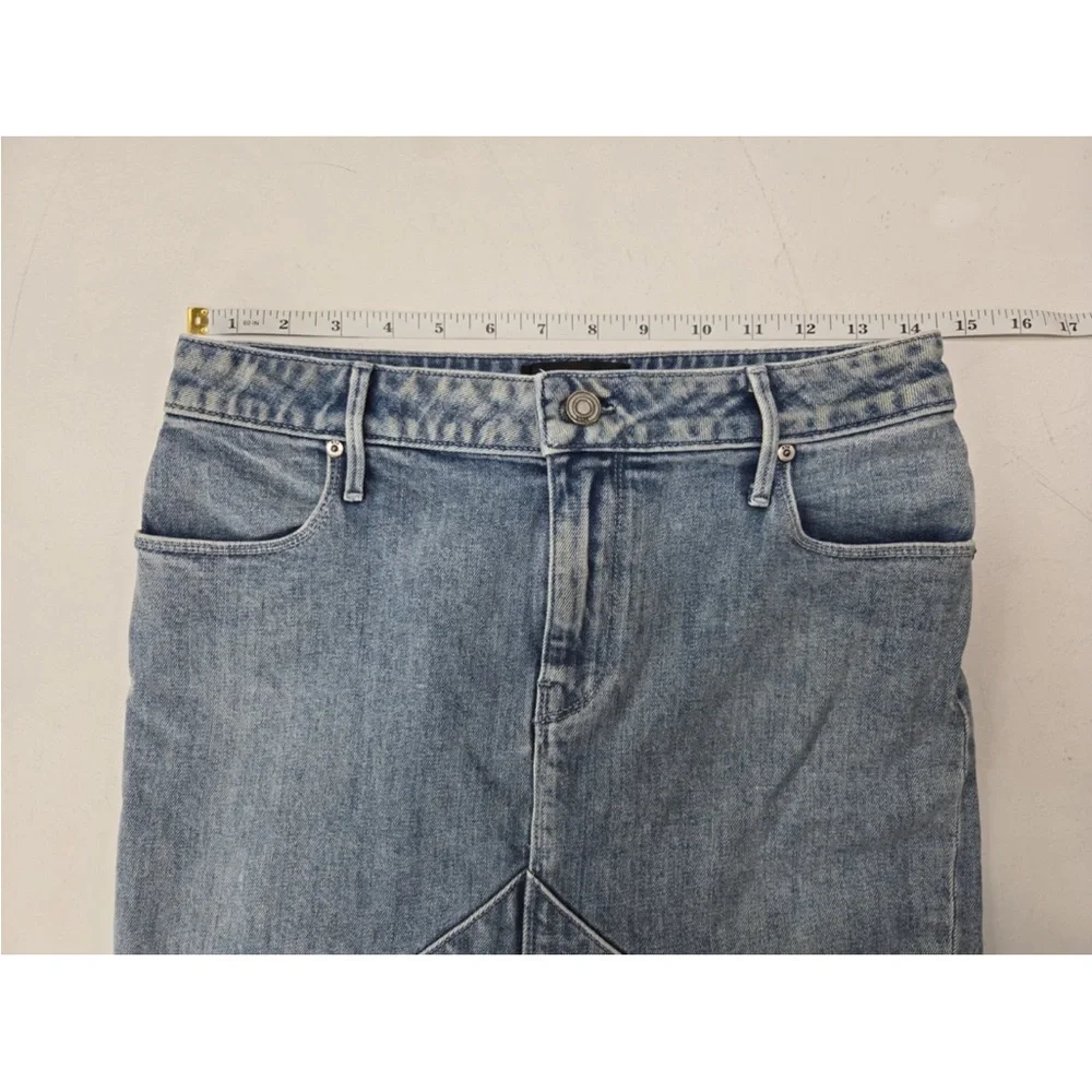 RtA Tempest Skirt Sail Blue Size 28 Womens